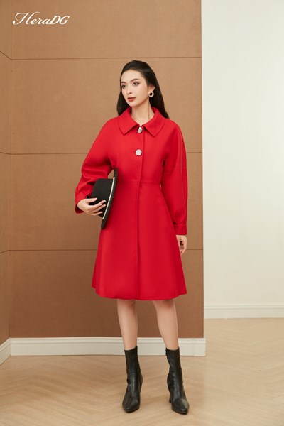 Hiển thị chi tiết cho Áo khoác dáng dài diễu chỉ Ảnh của Áo khoác dáng dài diễu chỉ